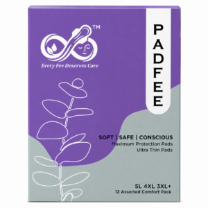 PADFEE Ultra Thin Sanitary Pads XL 280mm (Pack of 12) - Image 3