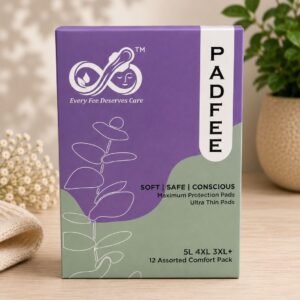 PADFEE Ultra Thin Sanitary Pads XL 280mm (Pack of 12) - Image 1